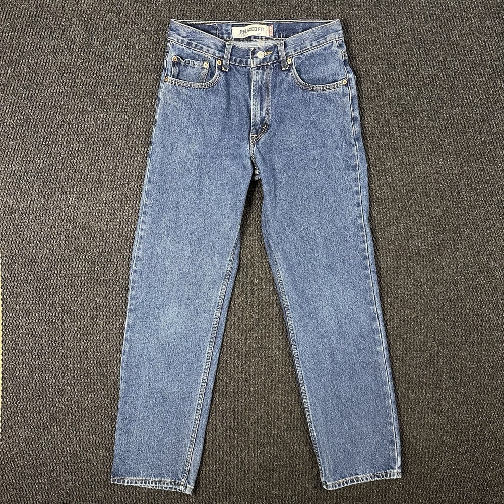 Vintage Y2K Levi's 550 Men's Jeans 30x31 Relaxed Fit Medium Wash Denim Tag 32x32